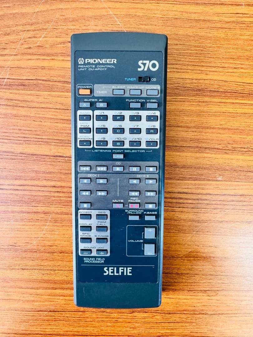 Pioneer ミニコンポ 4点セット A-P710 リモコン付 動作品
