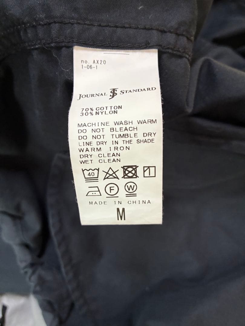 【ジャーナルスタンダード】ショートモッズコート チャコールグレー Mサイズ