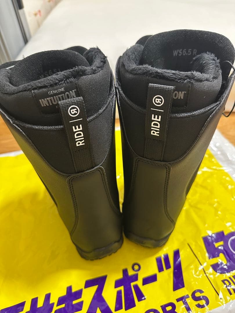 【美品】RIDE ライドスノーボード ブーツ ダイアル式 ブラック 23.5cm