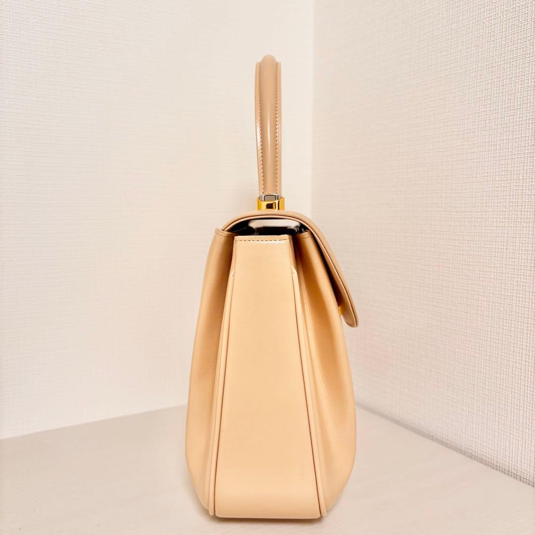 ★週末1000円引き中【美品】WAKO ハンドバッグ　銀座和光　ベージュ　レザー