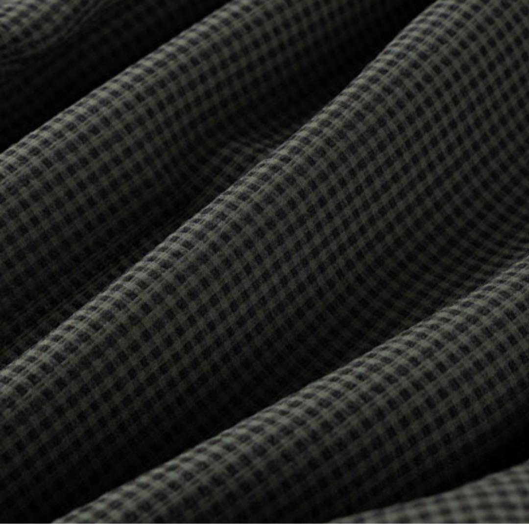 【Narifuriナリフリ】シアサッカーギンガムシャツ NF4054 Mサイズ