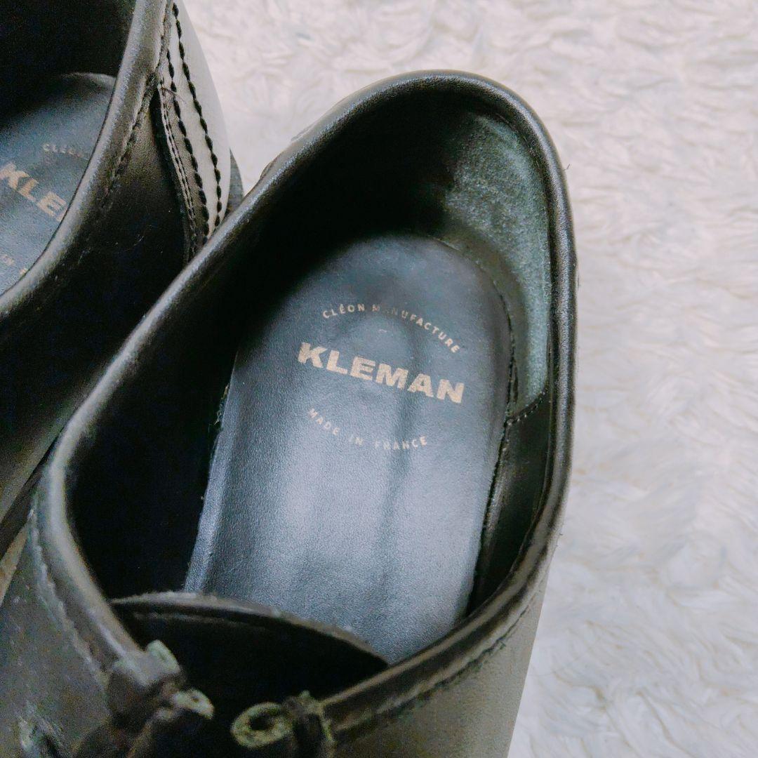 【美品】クレマン チロリアン パドロール 41 ブラック レザー 26.5