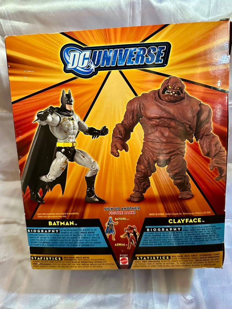 DC Universe Clayface vs Batman フィギュアセット