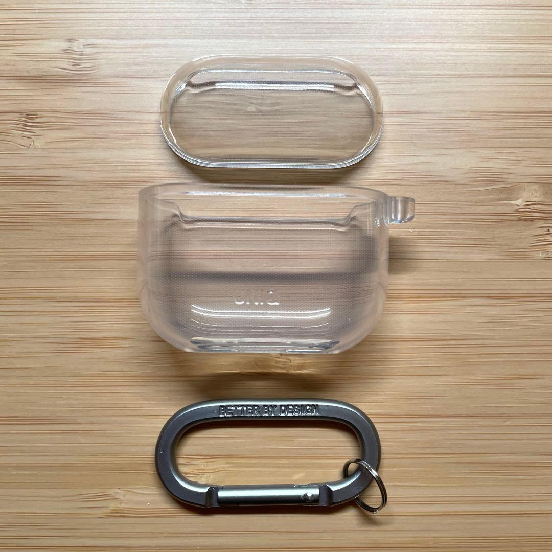 使用回数1回!国内正規店購入 Apple AirPod4 本体 ＋ クリアケース