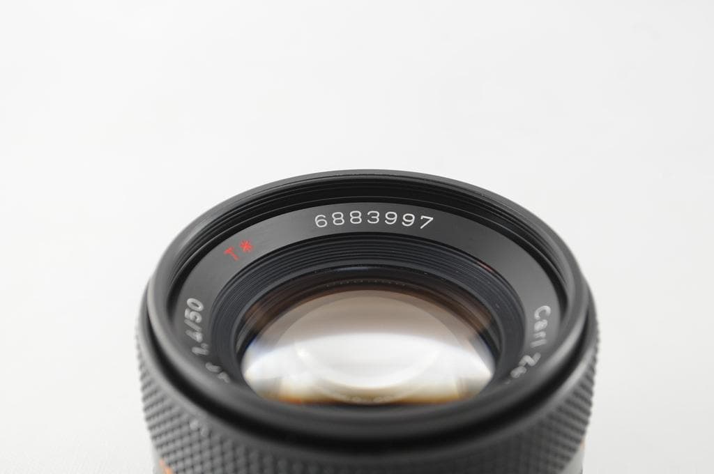 レンズ(単焦点) CONTAX Carl Zeiss Planar 50mm F1.4 MMJ