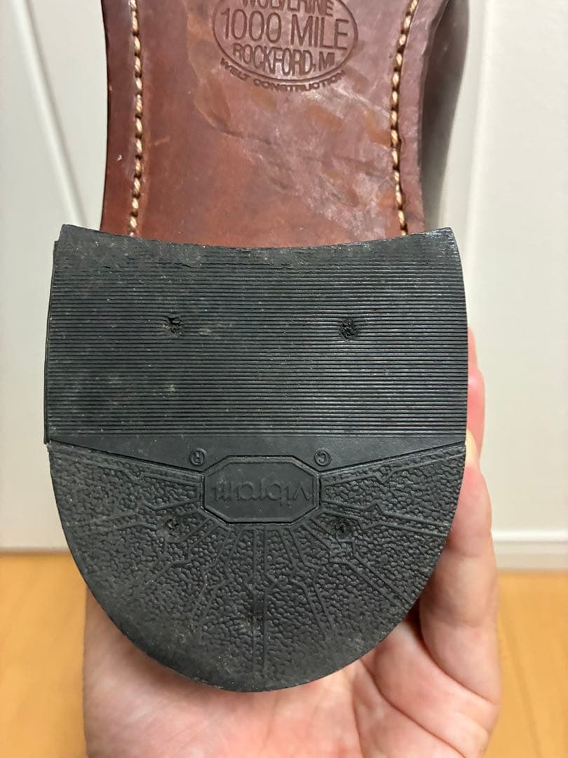 ウルヴァリン 1000マイルブーツ ホーウィン クロムエクセル W05293