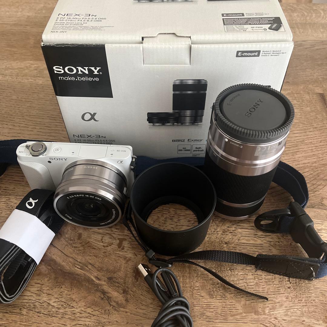 SONY NEX-3N Eマウントカメラ 16-50mmレンズ付き