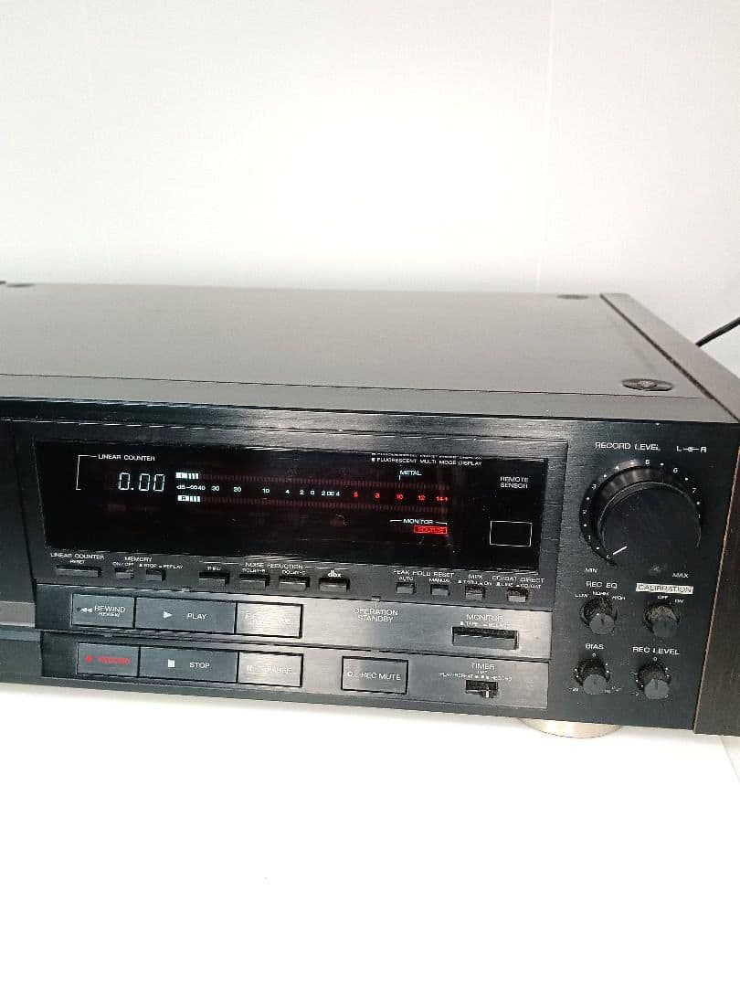 EXCELIA XK-009 3HEAD カセットデッキ AIWA 通電確認