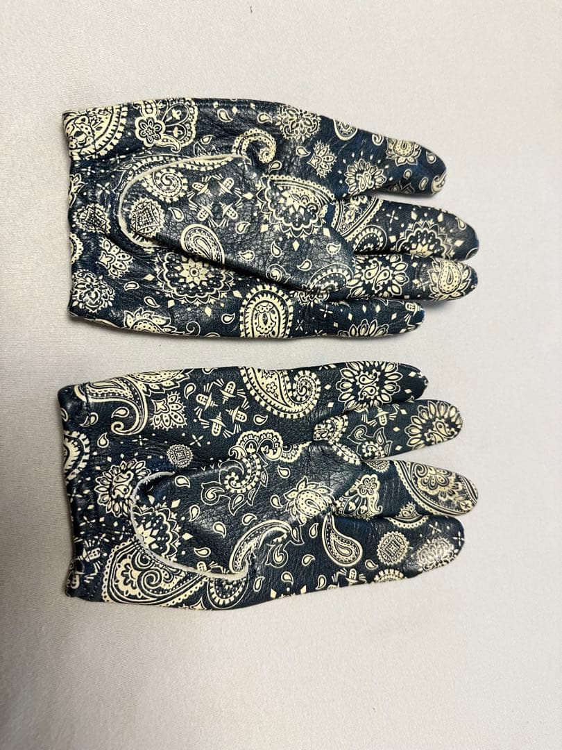 Lamp gloves Shorty - PAISLEY NAVY Mサイズ