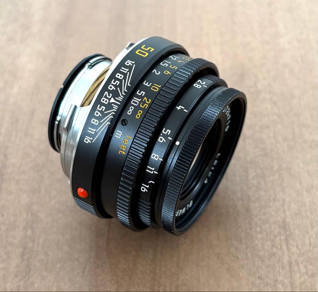 ライカ エルマー 50mm f2.8　ブラック LEICA Elmar-M