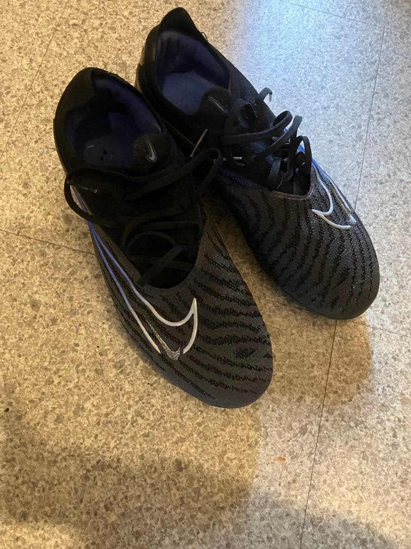 NIKEファントム GX エリート AG(ブラック×ブルー) 25.5