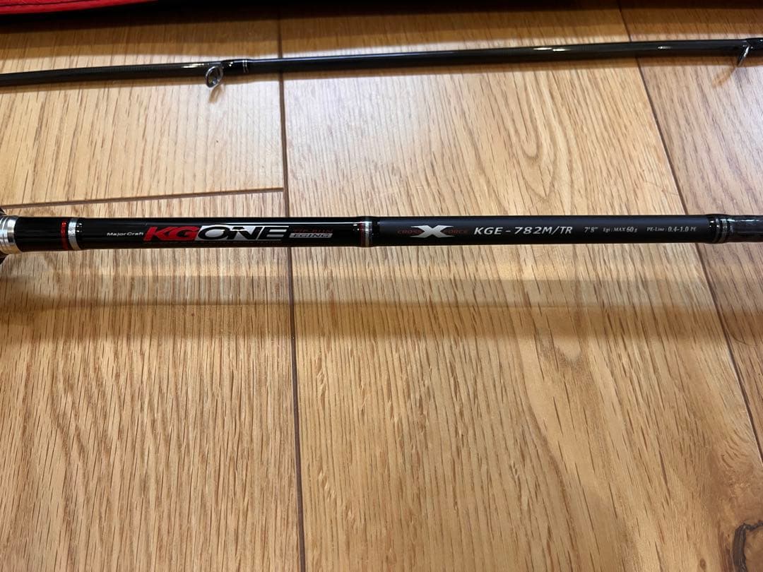 メジャークラフトKG ONE KGE-782M/TR ティップランロッド