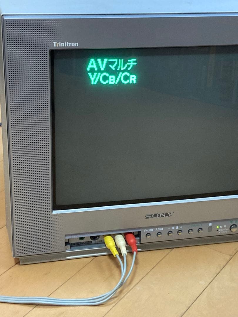 SONY ブラウン管テレビ トリニトロン　14インチ