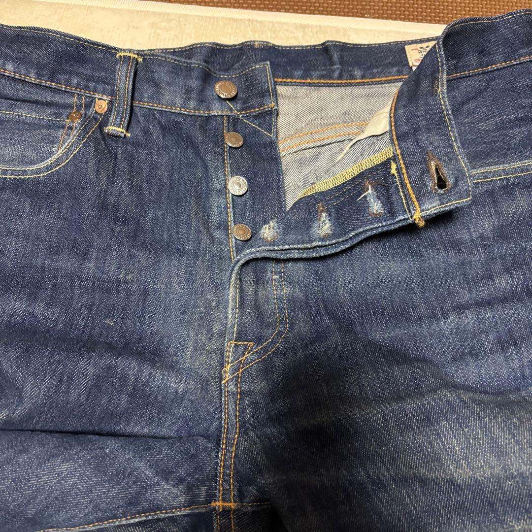 Levi's 501 デニムパンツUSA製 ホワイトオークW34