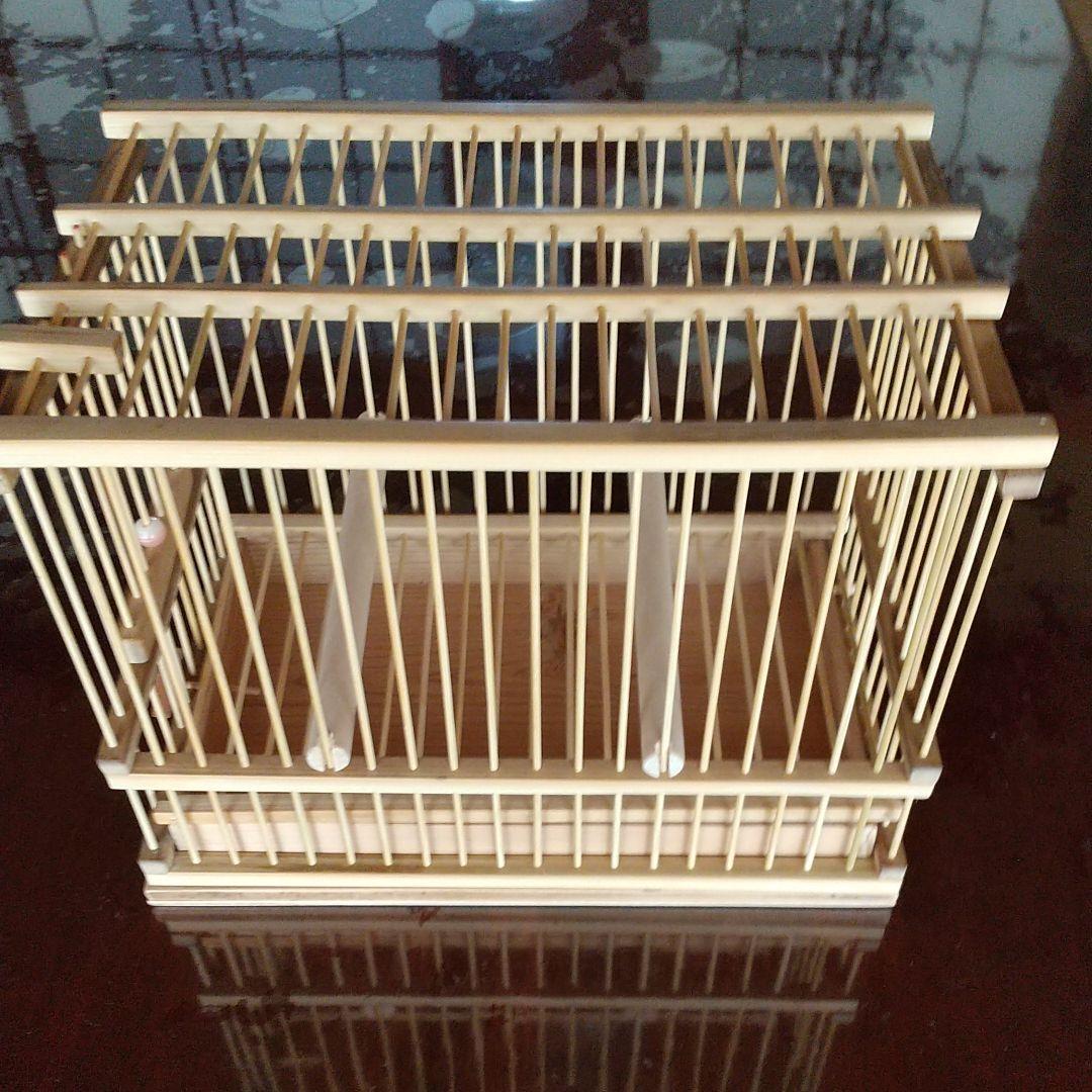 手作り竹製鳥籠