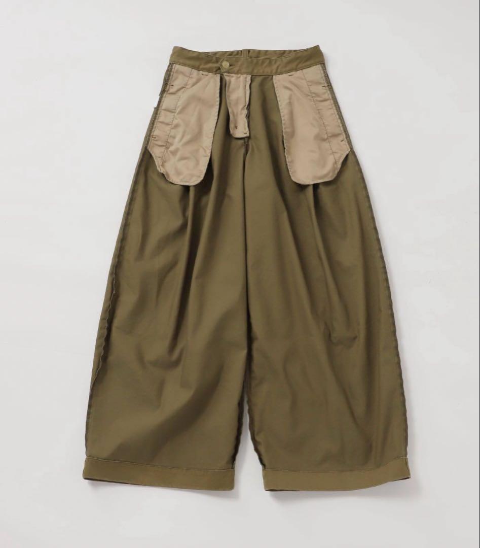 plage R’IAM リアムスーパーワイドチノパンツ34