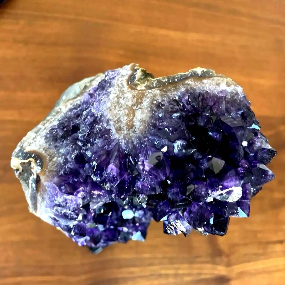 ウルグアイ産　アメジスト　クラスター　天然石　水晶　パワーストーン