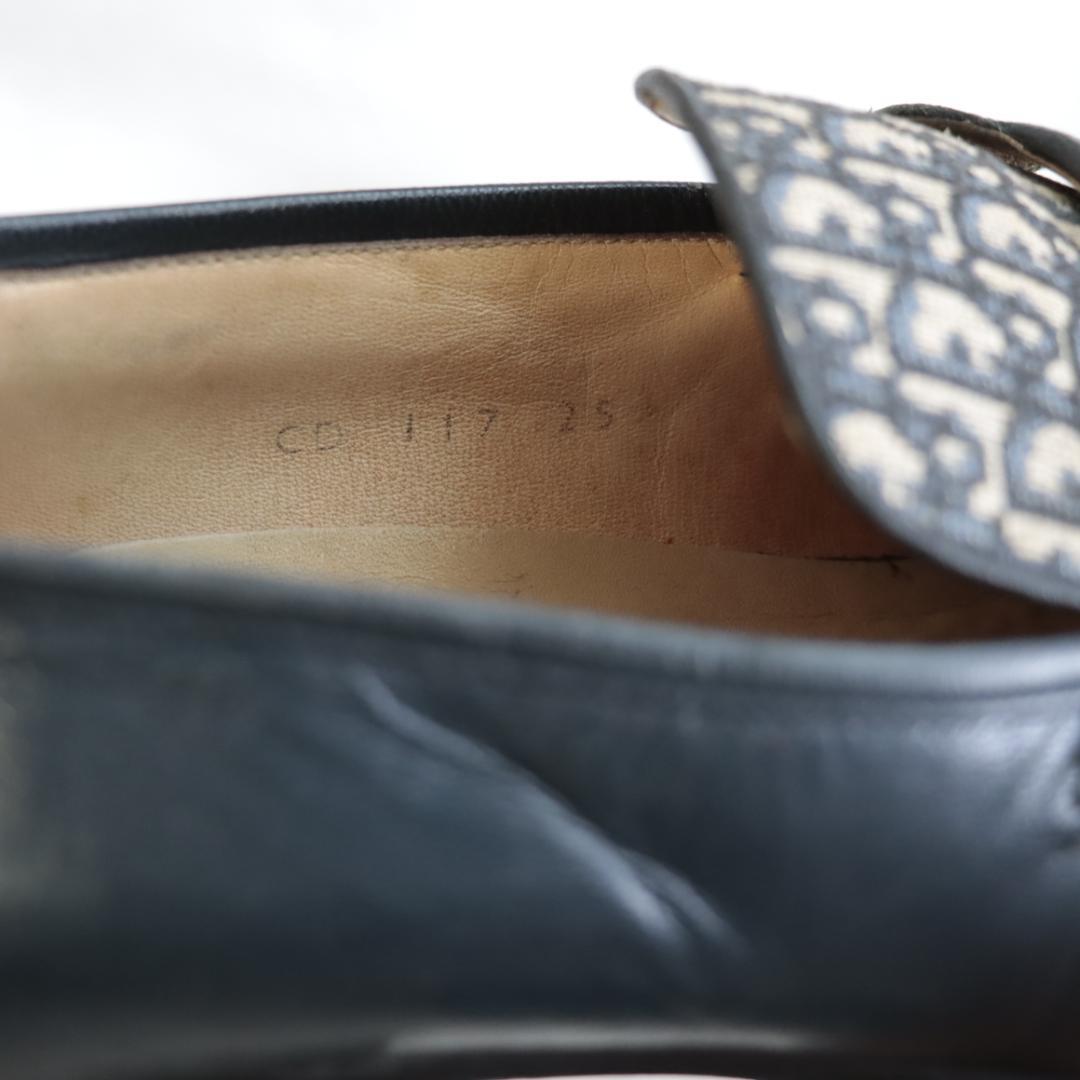 希少！クリスチャンディオール オブリーク トロッター ローファー モカシン 革靴