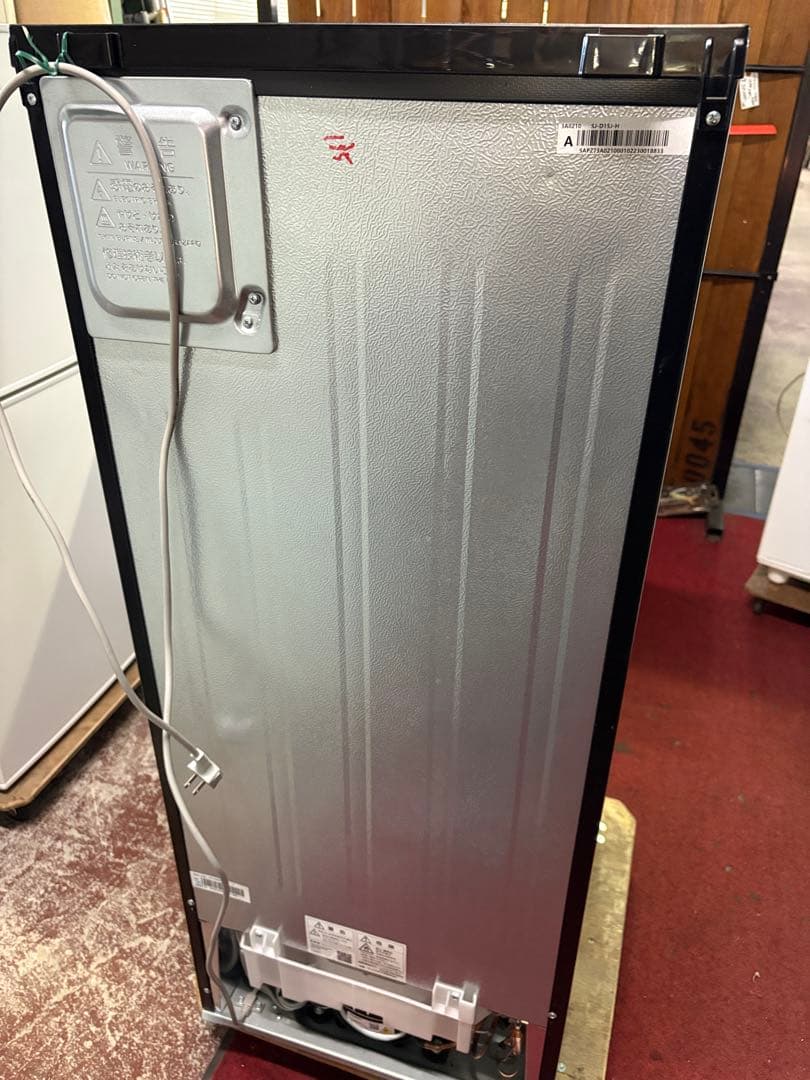 SHARP　2ドア冷蔵庫　2023年モデル　152ℓ　SJ-D15J-H