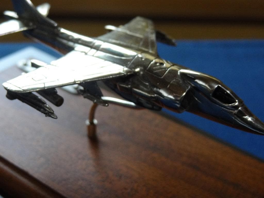 イタリア製 メデゥーサ社 925シルバー製 AV-8B ハリアーⅡ攻撃機