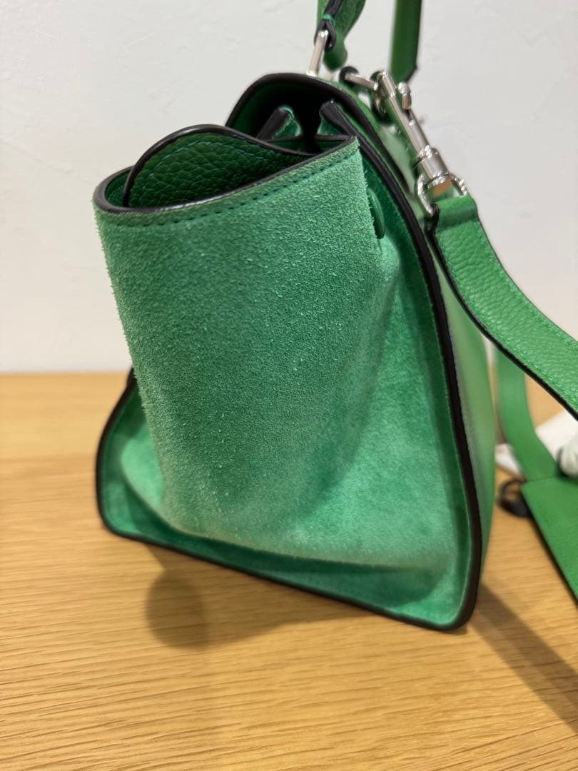 未使用 CÉLINE セリーヌ トラペーズ ショルダーバッグ ハンドバッグ