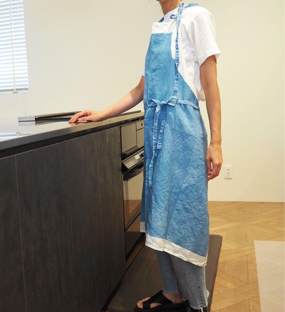 ベルトッツィ　BERTOZZI 手刷り　エプロン ピエノ　イタリア