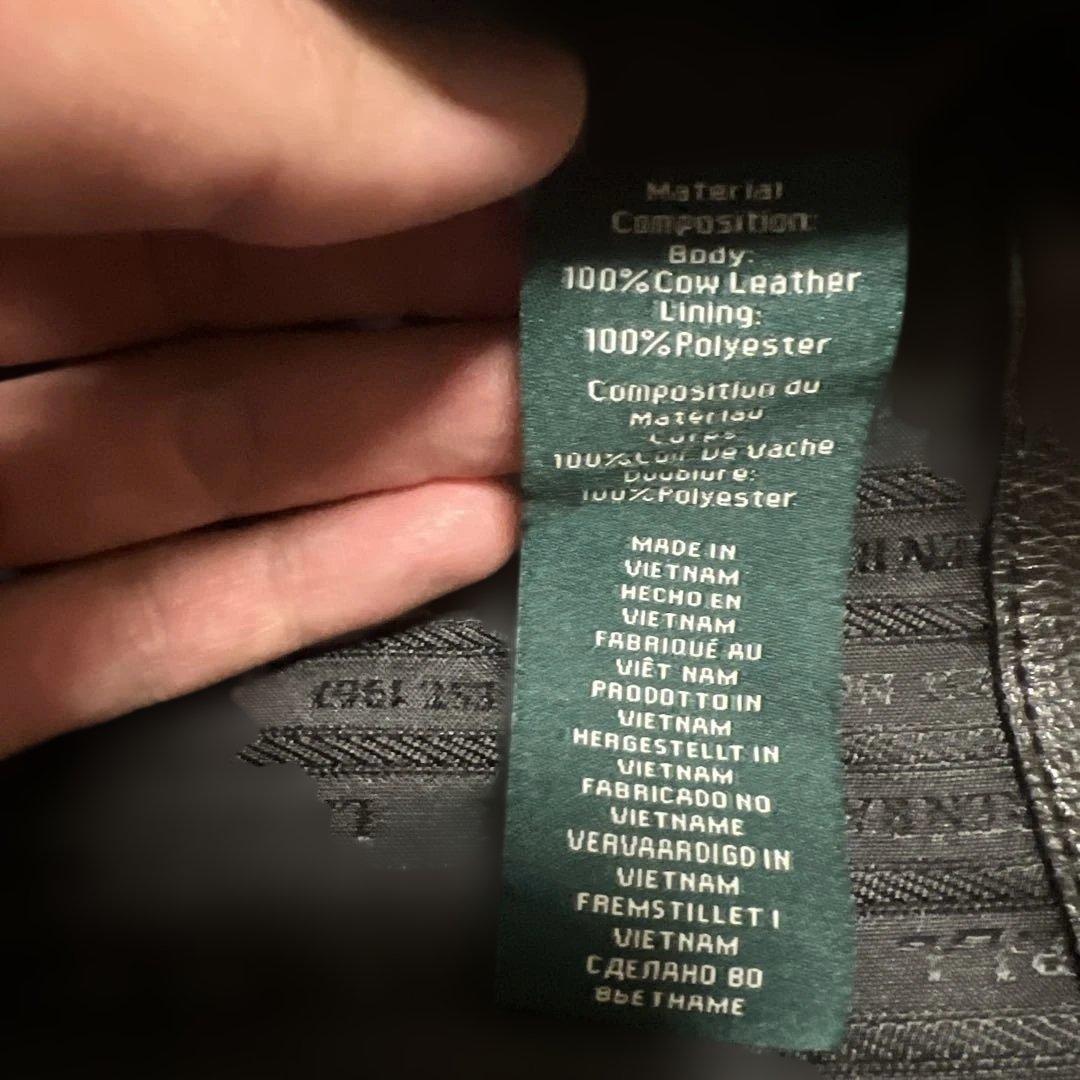 極美品　ローレンラルフローレン レザー ショルダー ロゴ 型押し クロスボディ