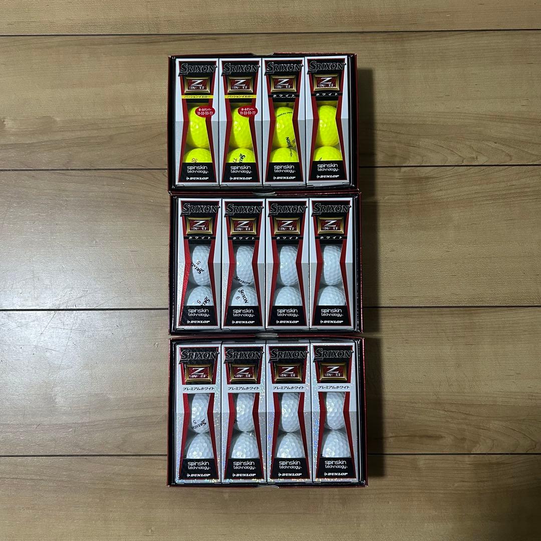 3ダースセット　Srixon Z STAR XV ゴルフボール スリクソン