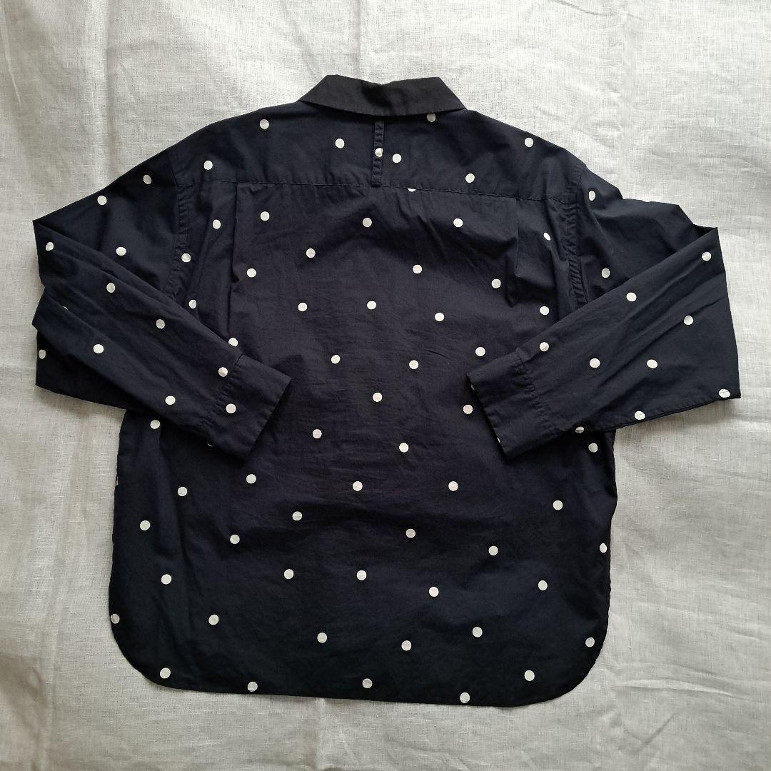 MARGARET HOWELL 長袖ドット柄シャツ II