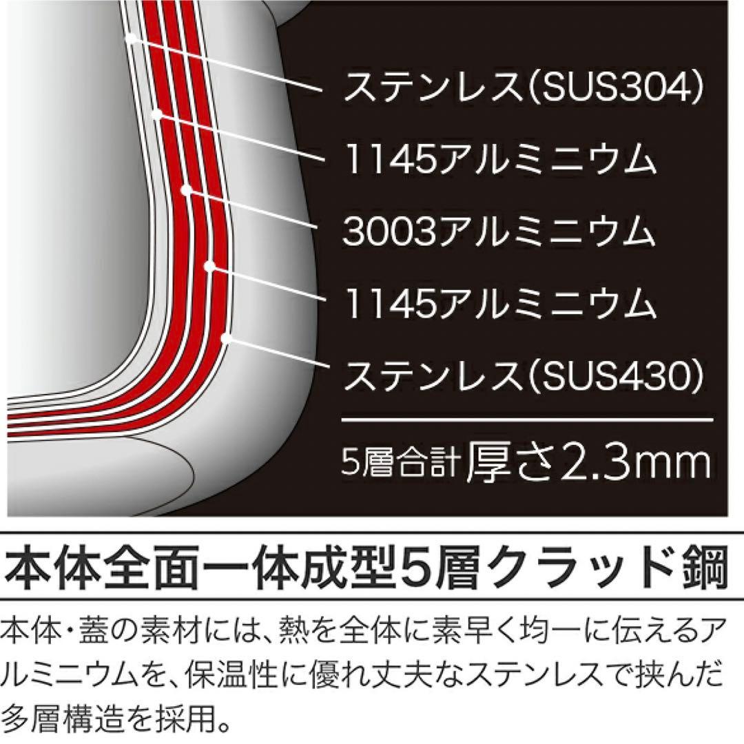 美品★アサヒ軽金属 あさひプリンセス鍋 2段セット 深鍋 浅鍋