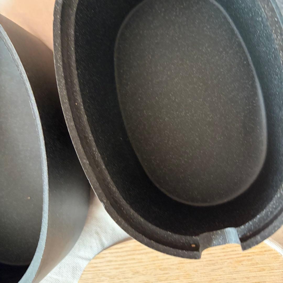 【未使用に近い】ideaco ストーン調オーバルボックス 北欧暮らしの道具店購入