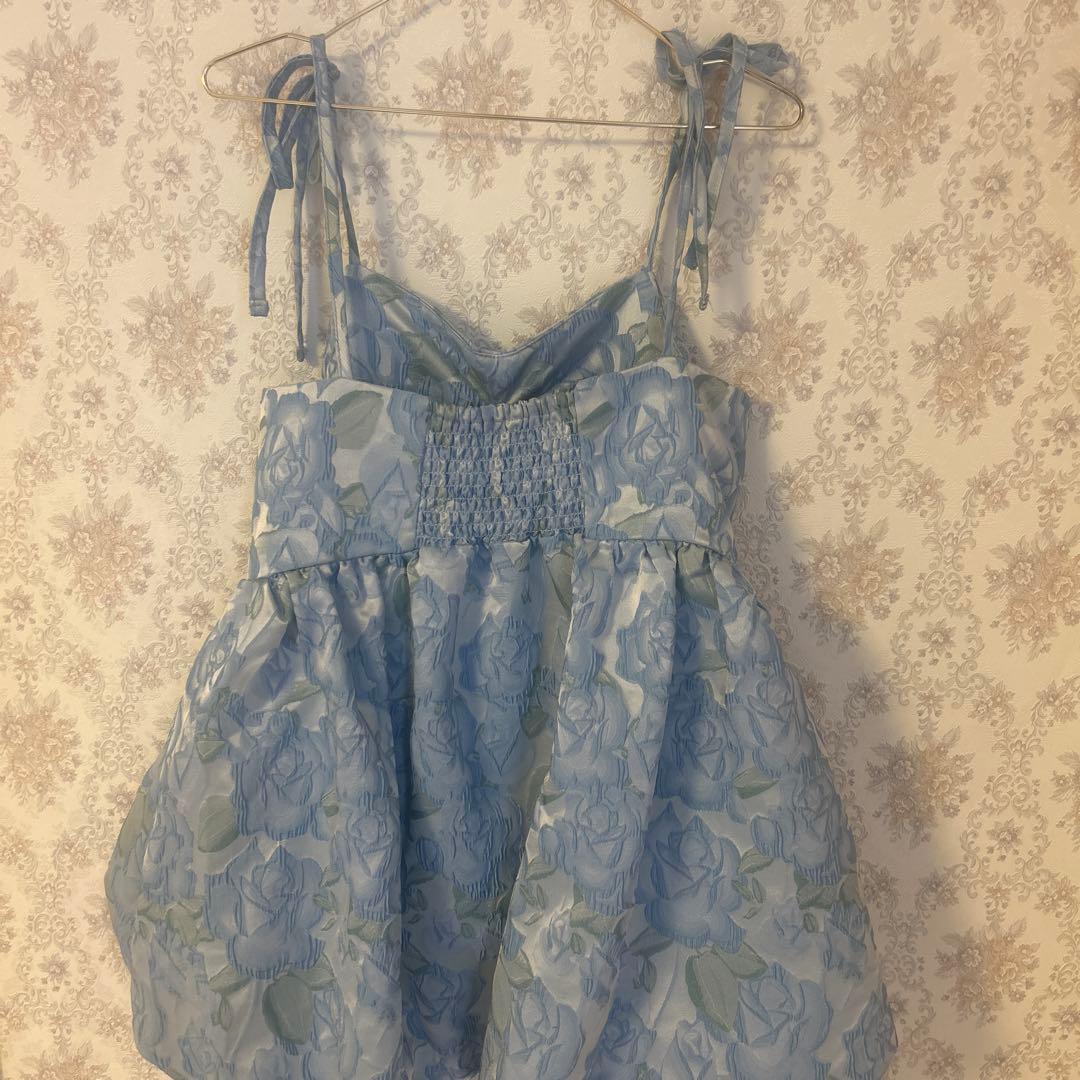 トップス POPPY JACQUARD FLARE CAMI TUNIC