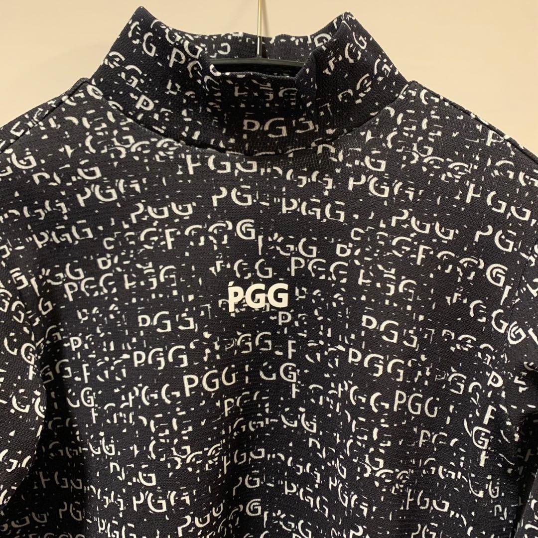 パーリーゲイツPGGメッシュJQ nayamiモックネックシャツサイズ0