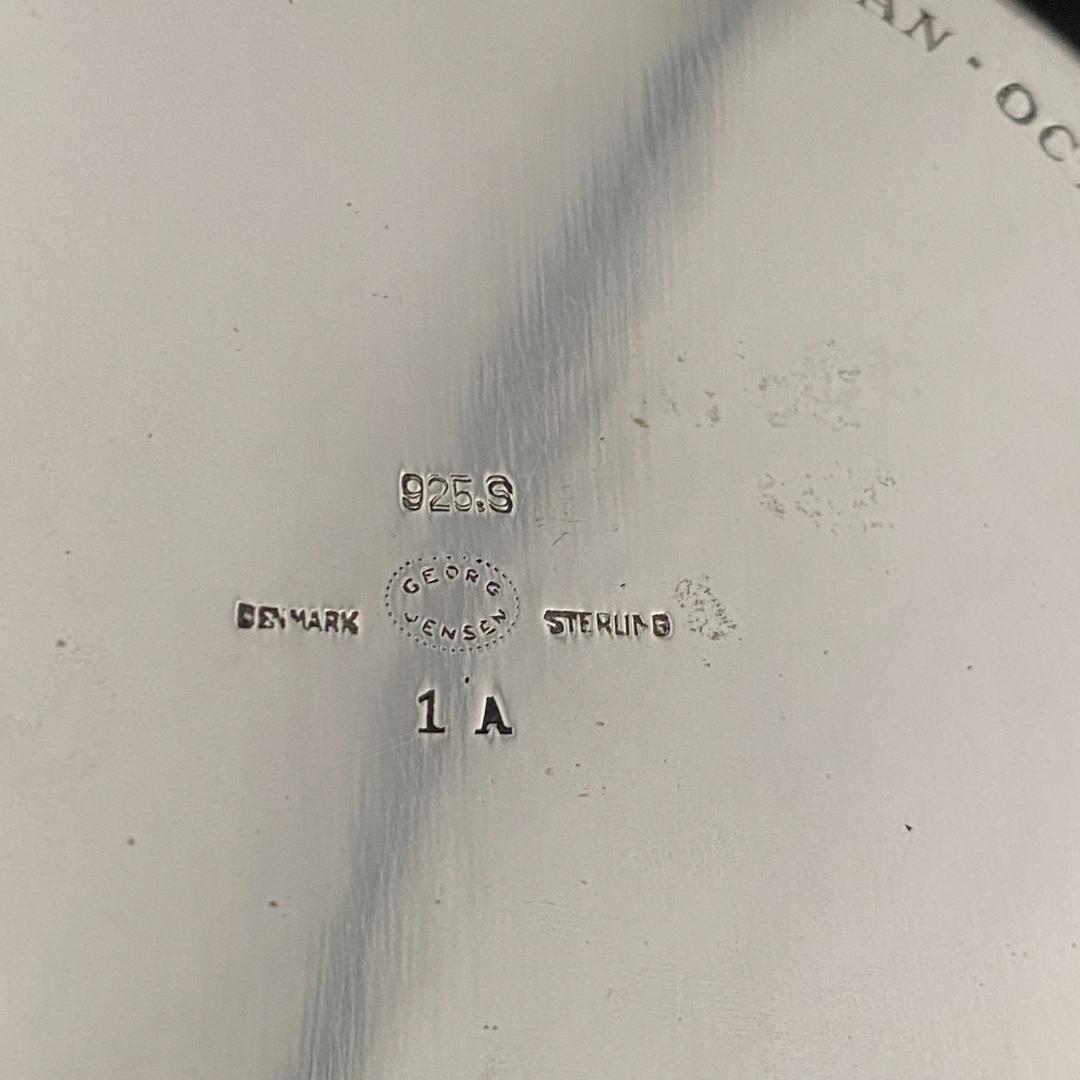 H225 美品 ジョージ ジェンセン BEADED シルバー 925