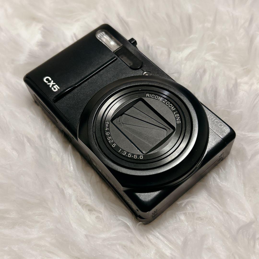 RICOH CX5 デジカメ ブラック