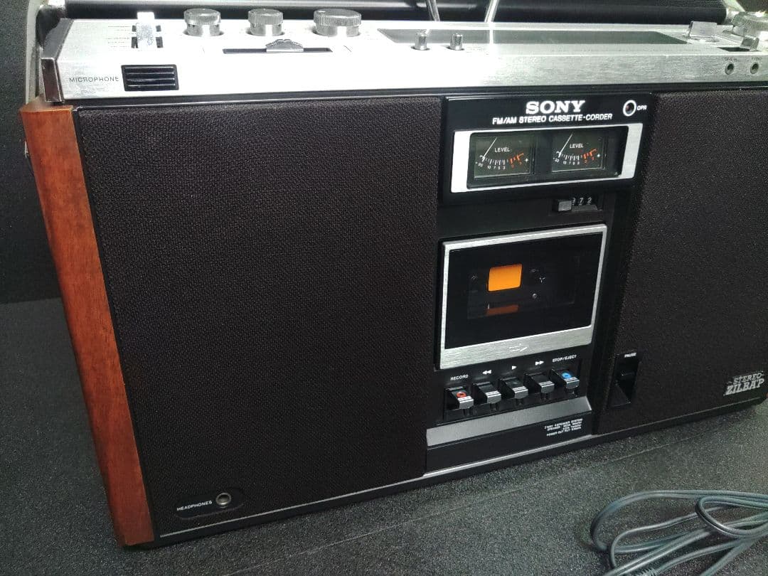 希少　良品　SONY　CF-6600　STEREO ZILBA'P　ラジカセ
