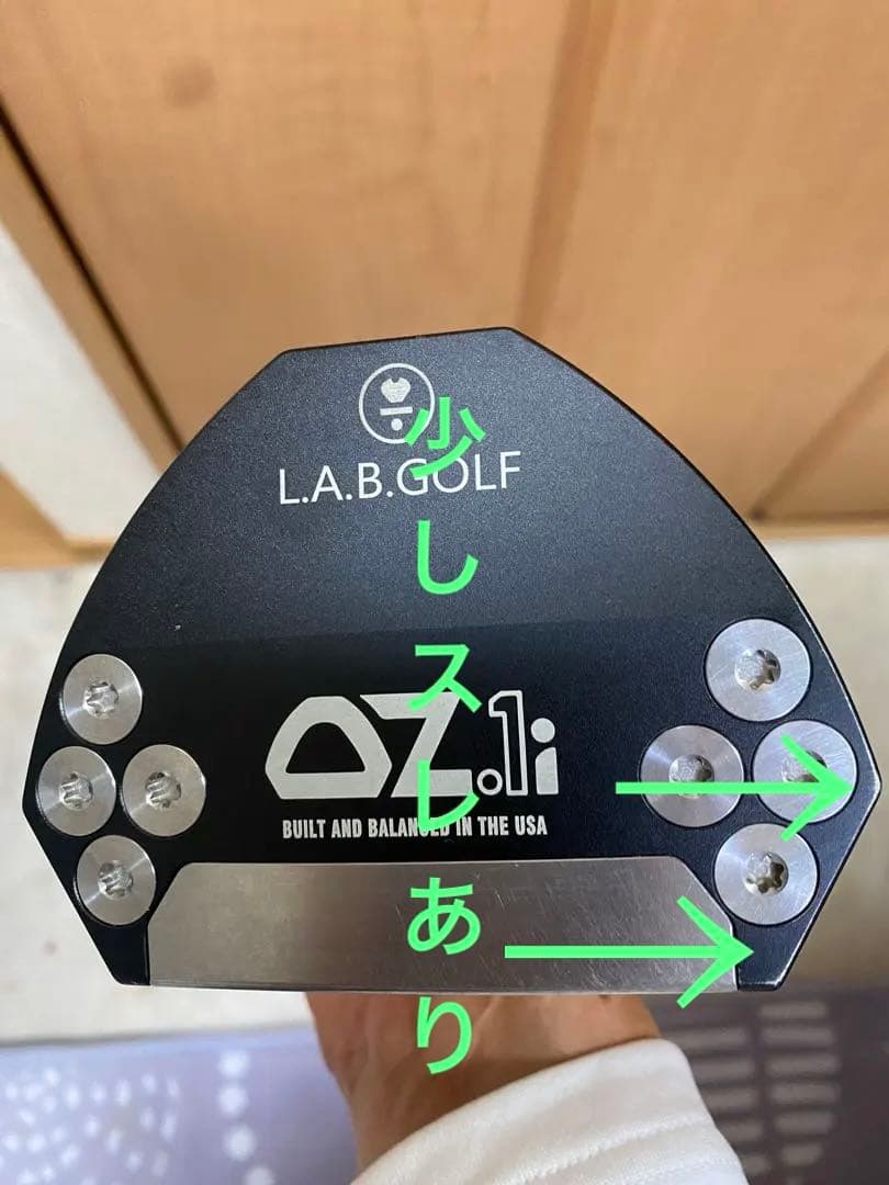 L.A.B GOLFパターOZ.134インチ