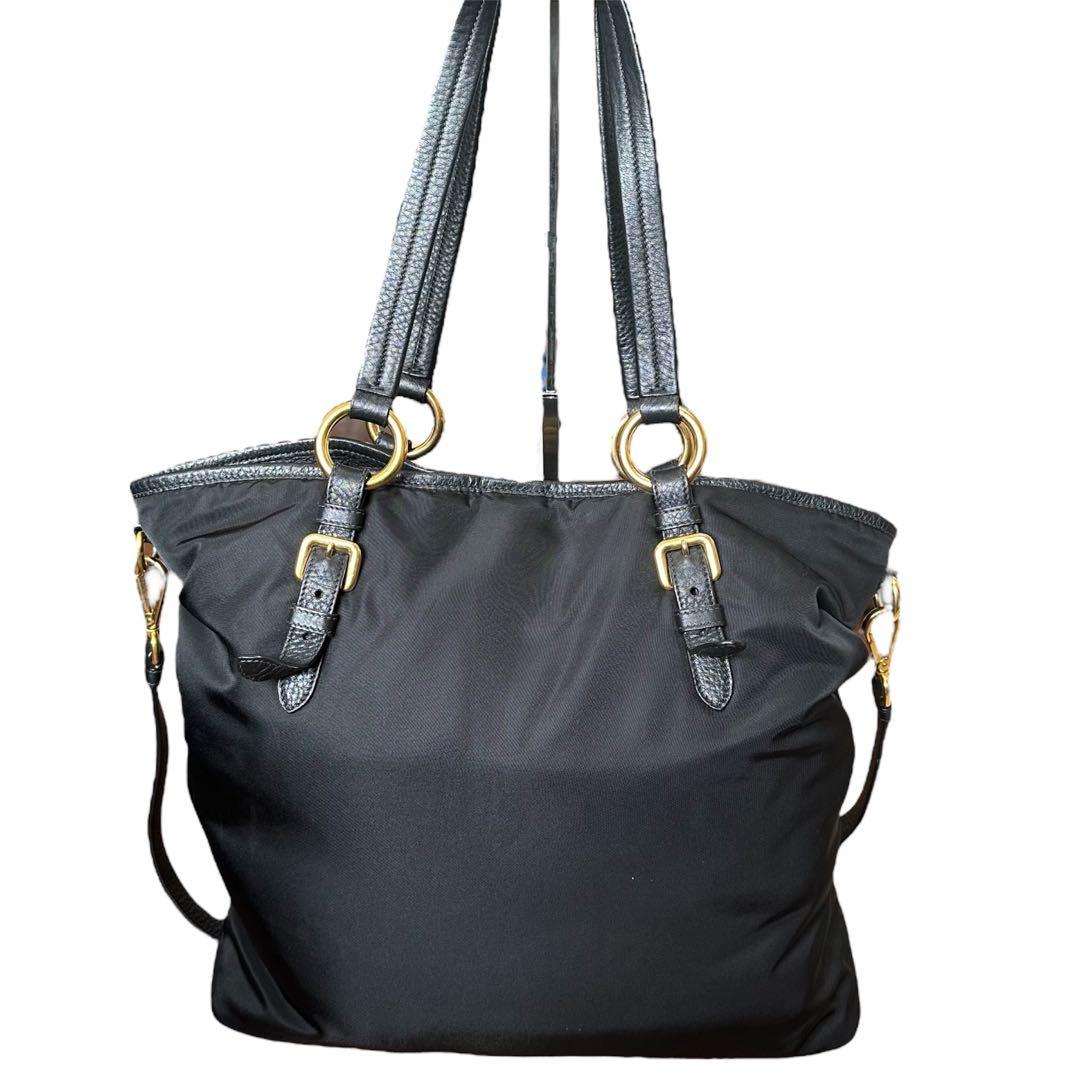 PRADA トートバッグ 2WAY ショルダー　ナイロン A4 BR4365