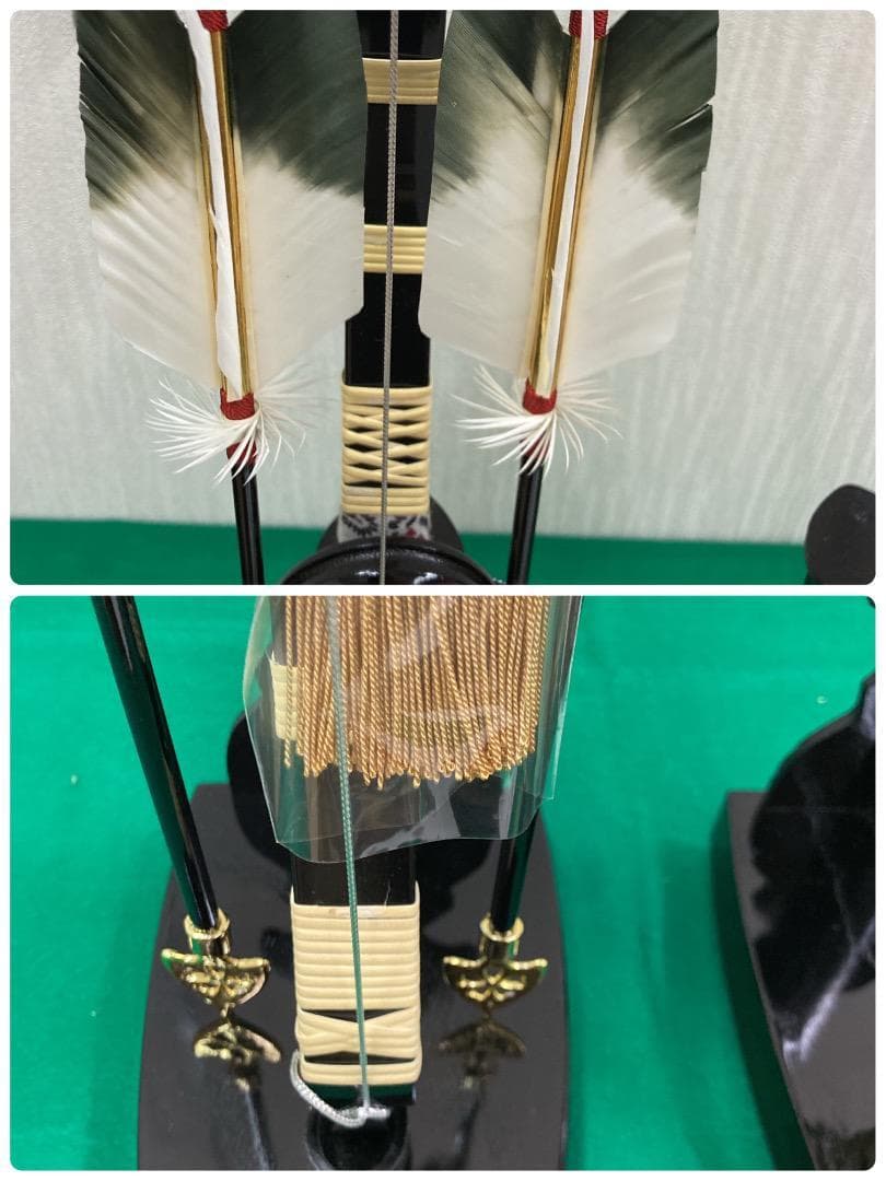 Y5 美品！格安特価！　JT20 弓太刀　五月人形付属　5月飾り弓　5月刀