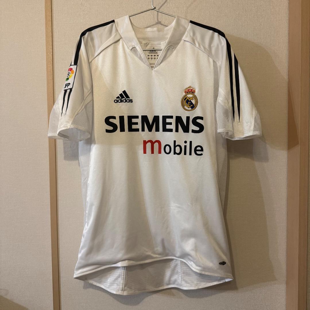 【極美品】ジダン 選手仕様 04/05 レアルマドリード ユニフォーム