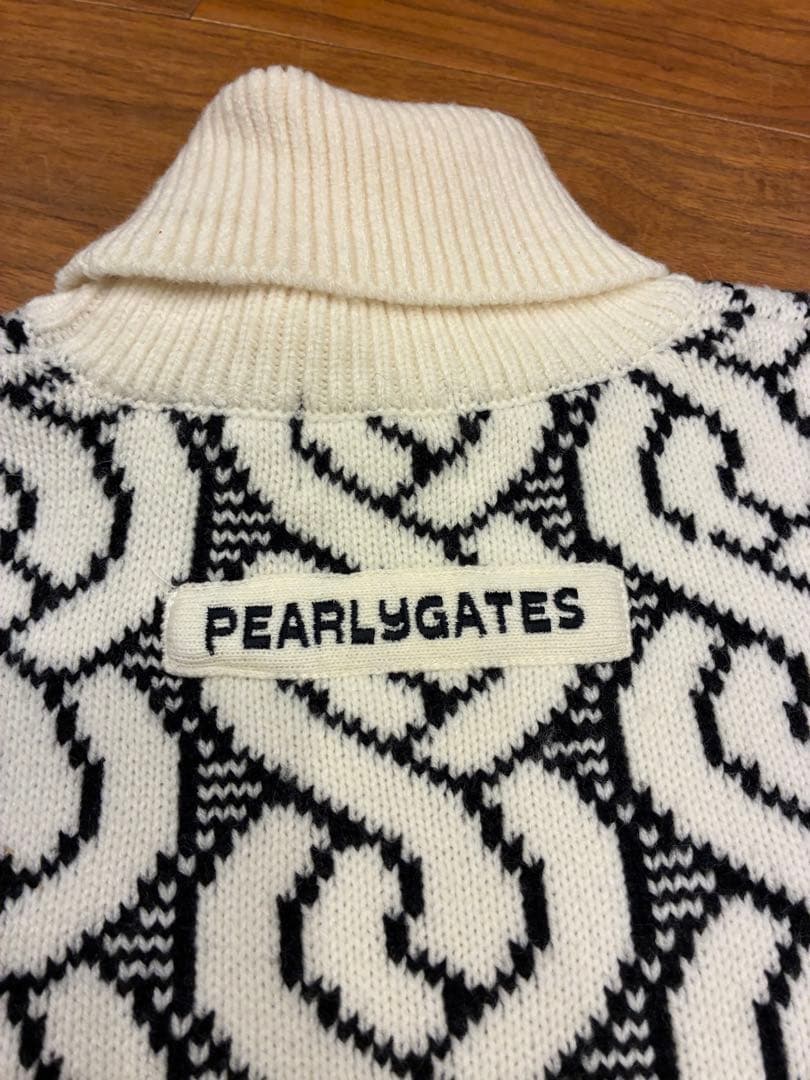 PEARLY GATES 1サイズ　ニットベスト