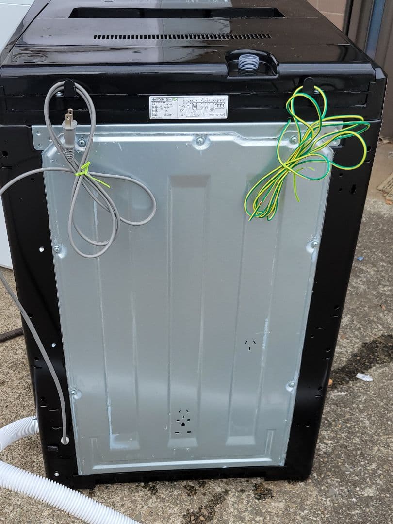 MAXZEN 全自動電気洗濯機 JW50WP01BK 5.0kg 2024年製