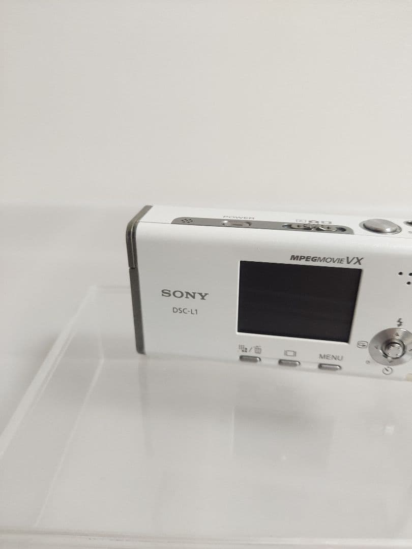 SONY Cyber−Shot L DSC-L1 動作確認済　ホワイト