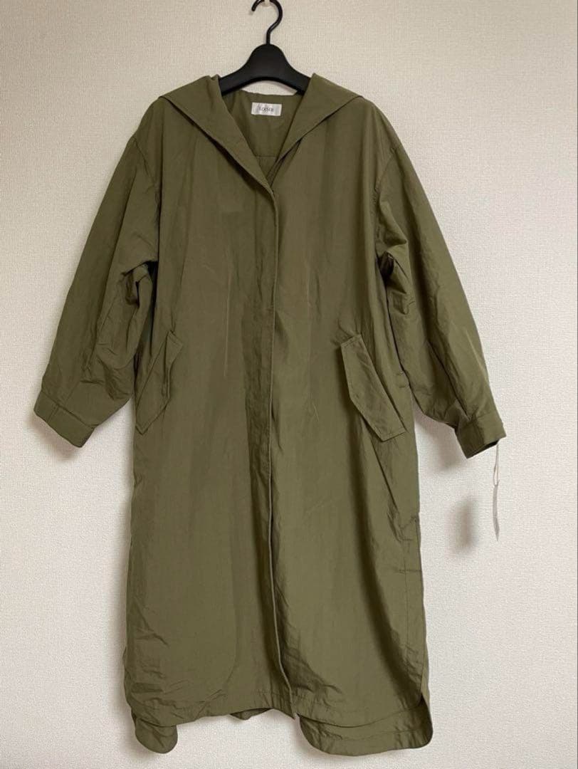 定価4.2万円 未使用LOISIR コットンナイロン タイプライターモッズコート