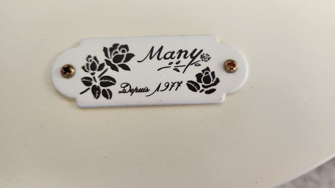 many マニーローズ　スリッパラック　木製　元箱有り