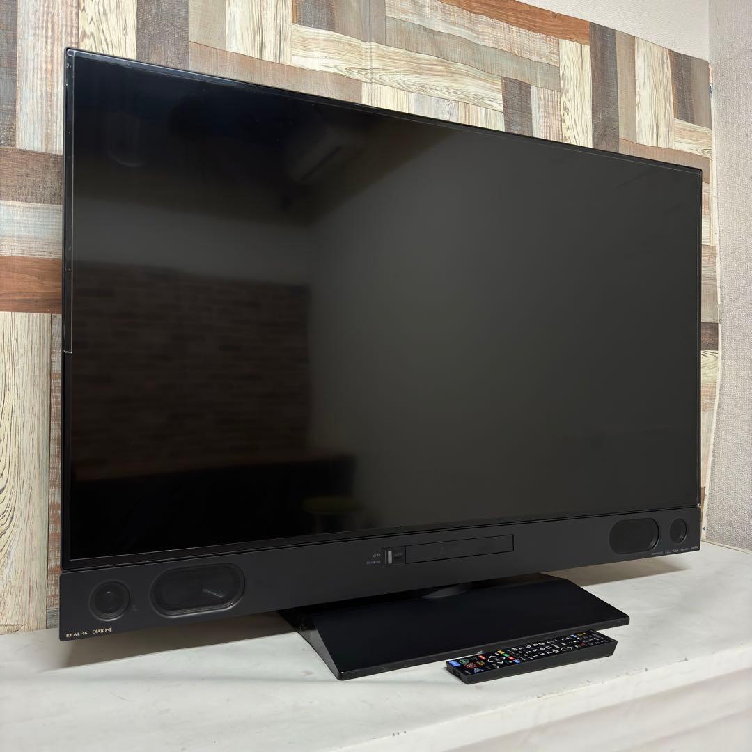 全国送料込❣️三菱50型4Kブルーレイ&HDD2TB 2番組同時録画YouTube