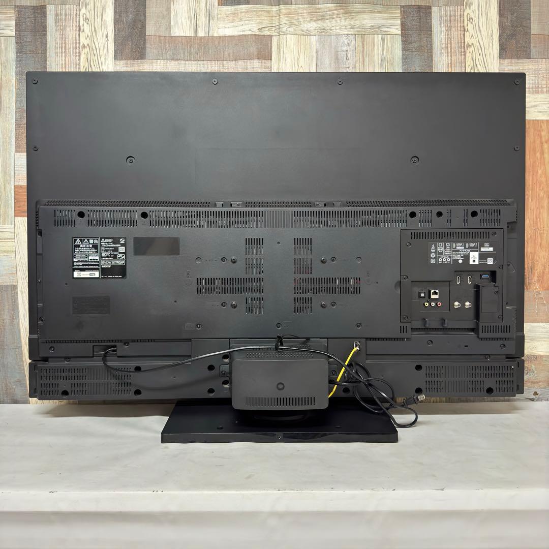 全国送料込❣️三菱50型4Kブルーレイ&HDD2TB 2番組同時録画YouTube