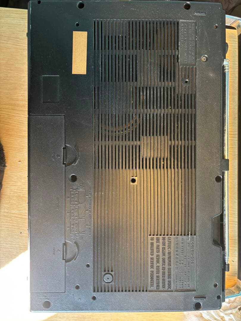 ナショナル　RQ-558　Power MAC 　昭和ラジカセ　モノラル