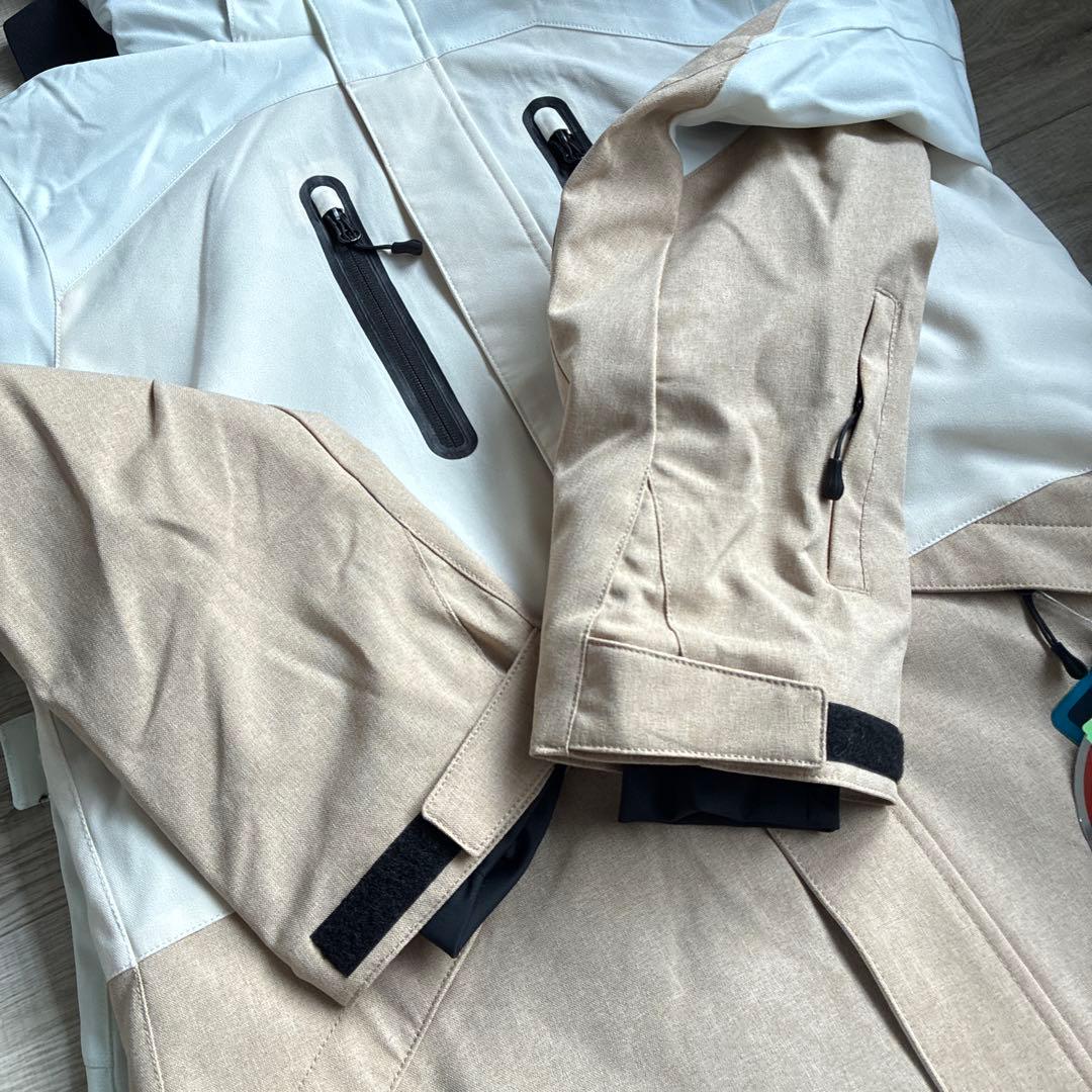 未使用 エアボーン ARBN スキーウェア スノボードウェア 上下セット LL