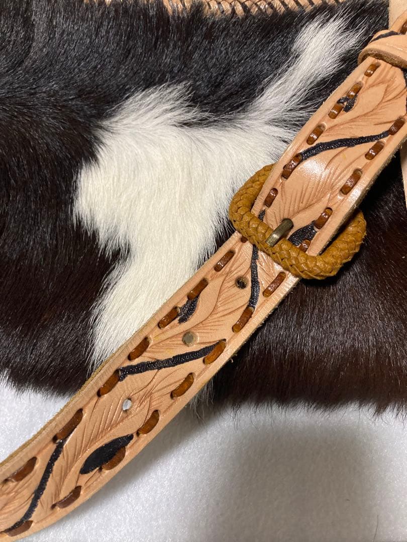 j*o様 売り尽くし！ハラコ ショルダーバッグ 本革使用